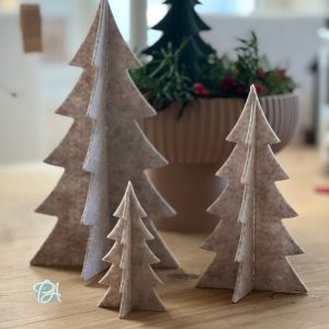 Filz-Stecktannenbaum einzeln – skandinavisch modern